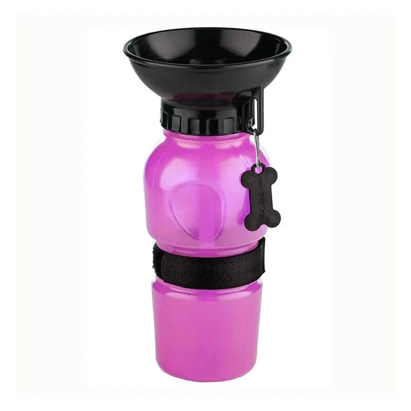 Portable Dog Water Bottle — Leakproof Travel Pet Drinking Cup for Dogs & Cats