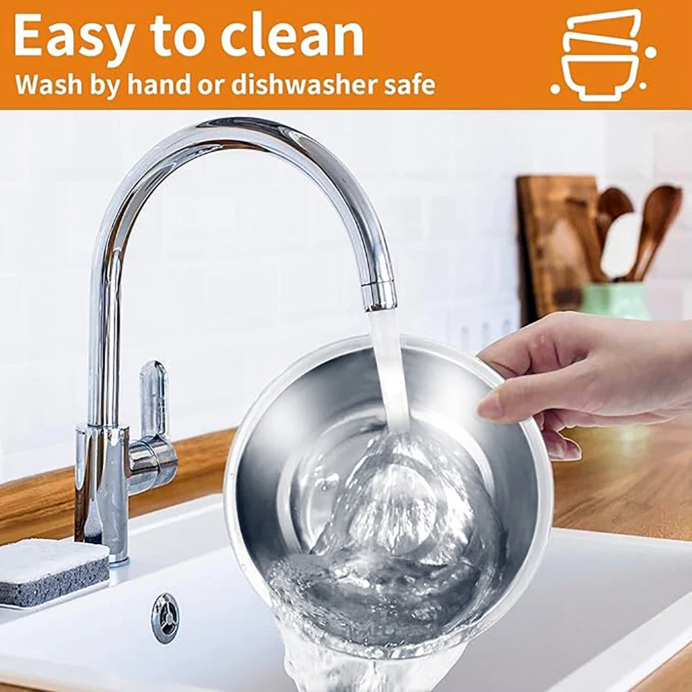 Stainless Steel Double Pet Bowl — Shockproof, Splash-Proof & Easy Clean
